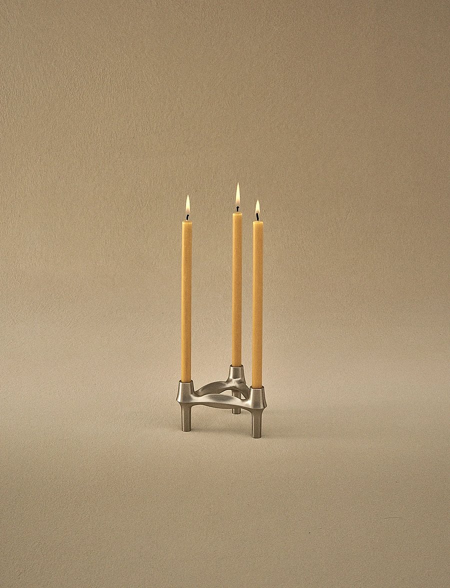 STOFF Nagel - STOFF Nagel candles/kertelys (box w/8 pcs) - golden honey - pikad küünlad - golden honey - 0