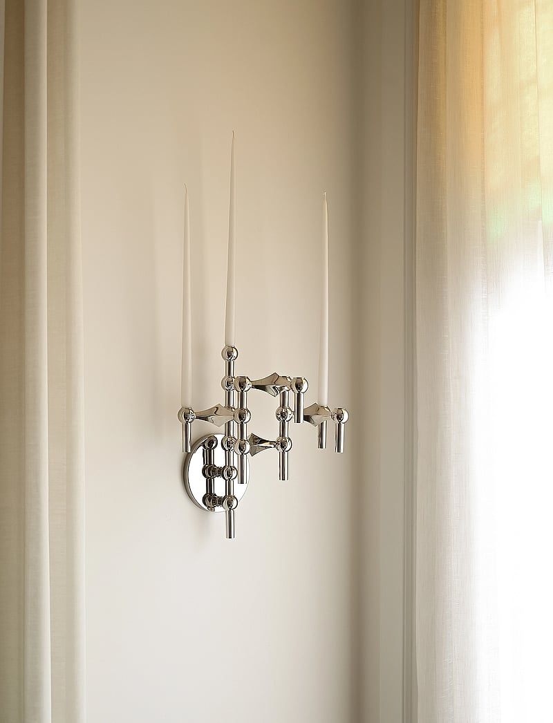 STOFF Nagel - STOFF Nagel taper candles by Ester & Erik (box w/6 pcs) - pikad küünlad - white - 3