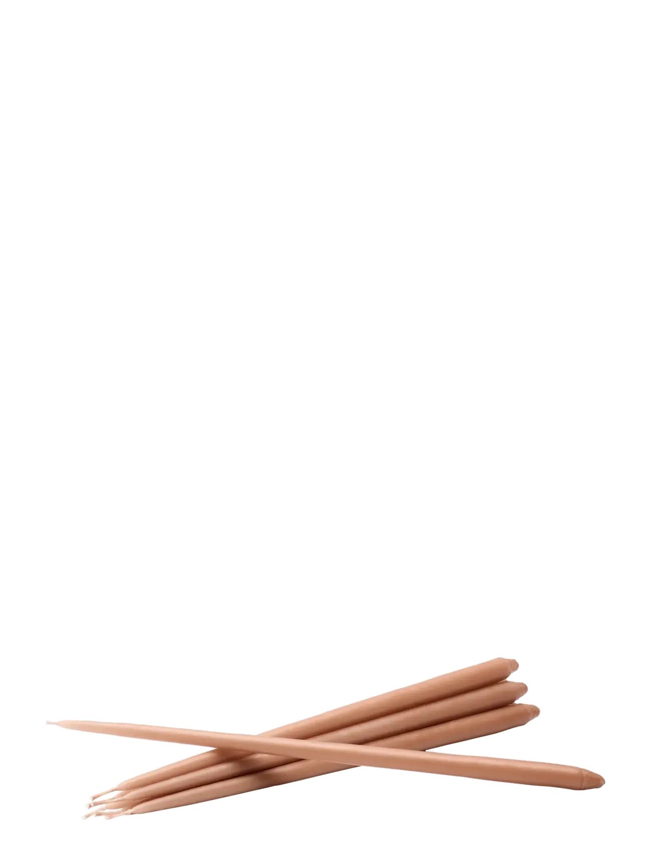 STOFF Nagel Taper Candles By Ester & Erik (Box W/6 Pcs), Søjlelys, Pink, Str: 29X1.3CM