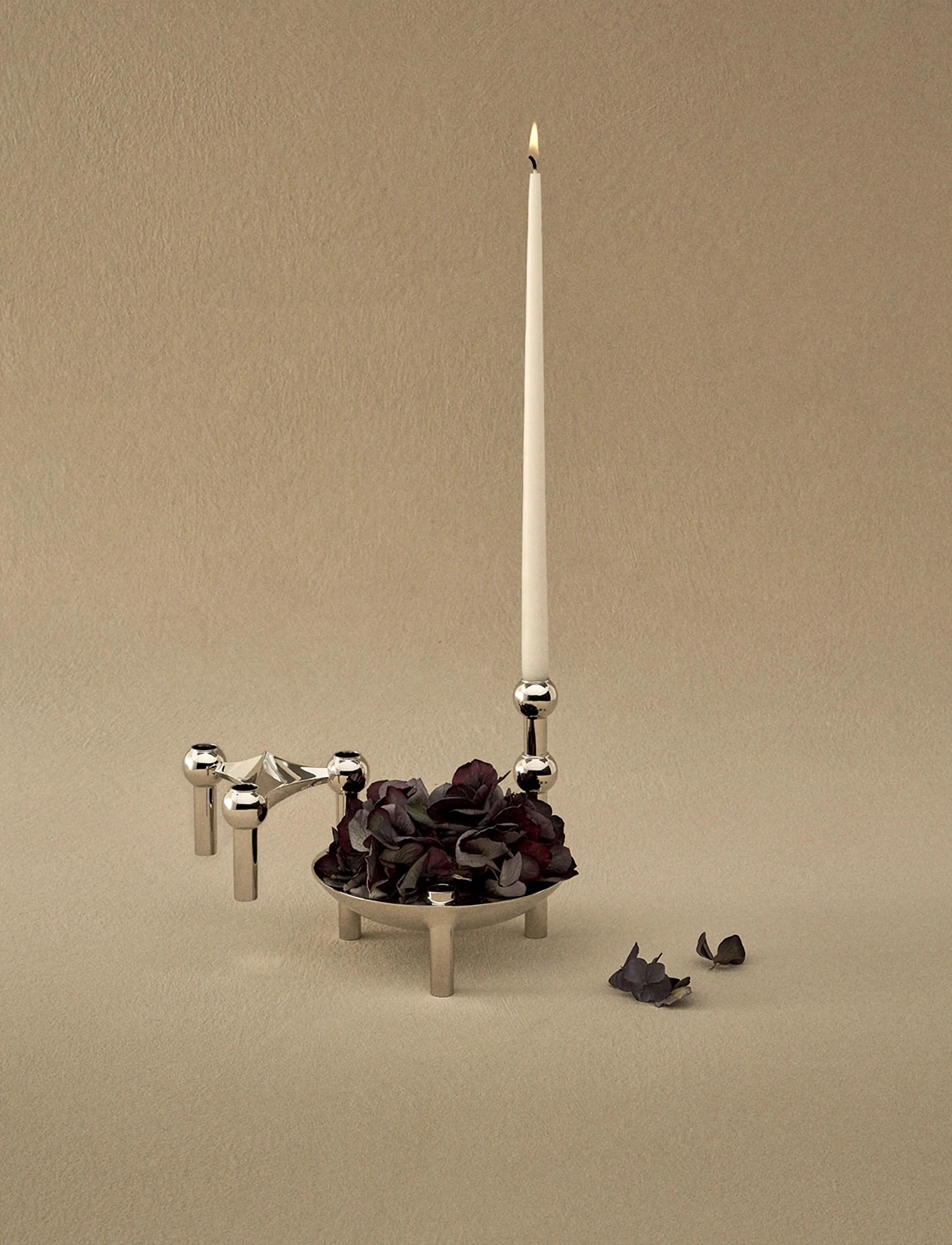 STOFF Nagel Stoff Nagel Taper Candles By Ester & Erik (Box W/6 Pcs), 29X1.3 cm, Cream, Stearinlys > Søjlelys, Unisex