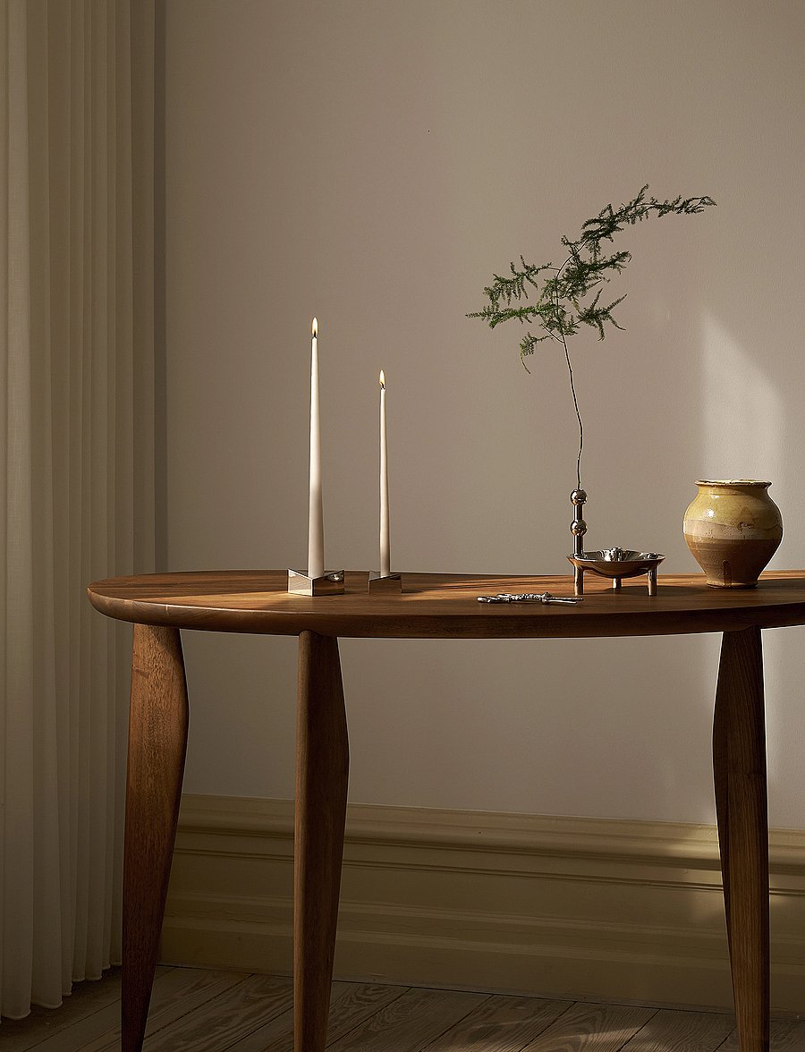 STOFF Nagel - STOFF Nagel taper candles by Ester & Erik (box w/6 pcs) - pikad küünlad - off-white - 4