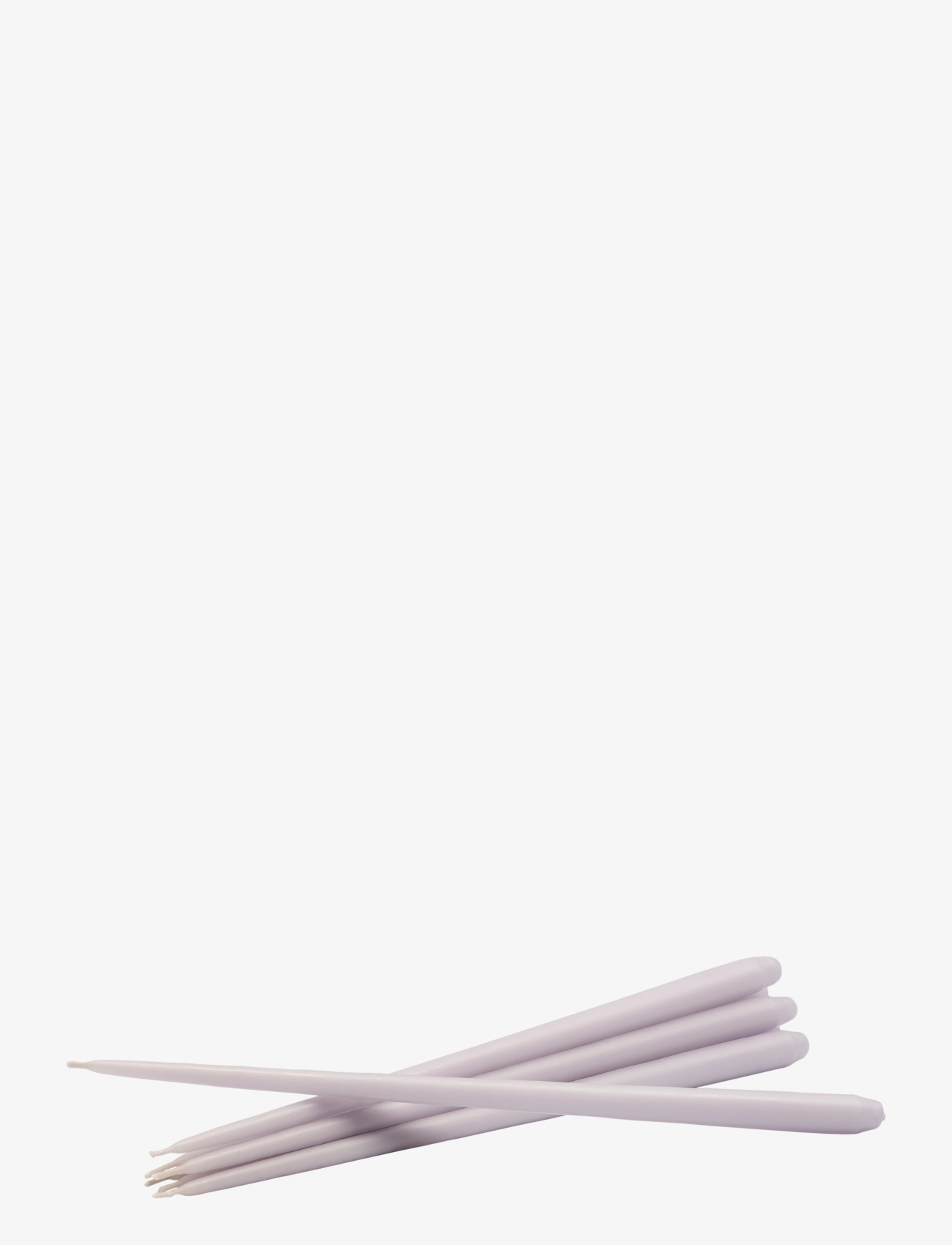 STOFF Nagel Taper Candles By Ester & Erik (Box W/6 Pcs), Søjlelys, Lila, Str: 29X1.3CM