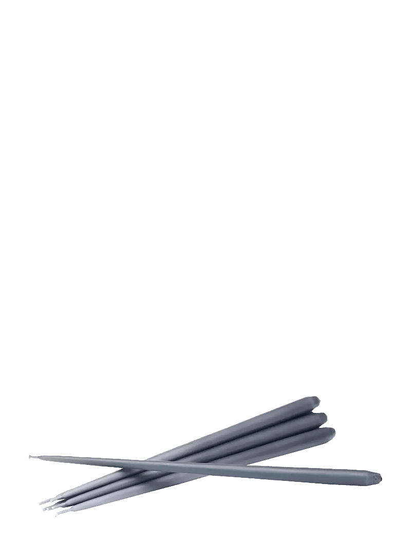 STOFF Nagel - STOFF Nagel taper candles by Ester & Erik (box w/6 pcs) - nach preis einkaufen - dark grey - 0