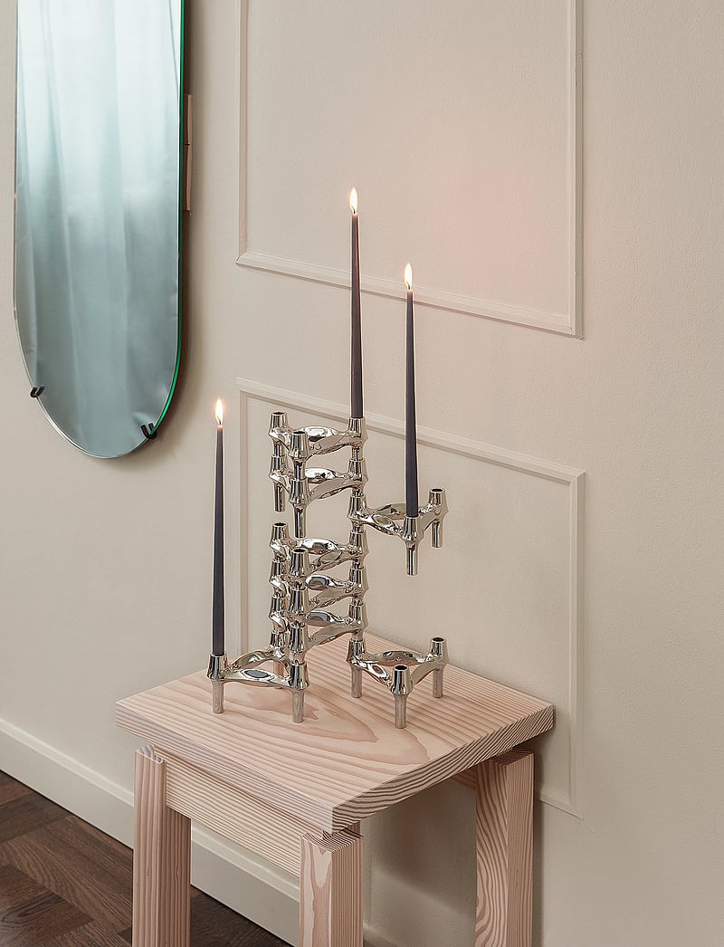 STOFF Nagel - STOFF Nagel taper candles by Ester & Erik (box w/6 pcs) - nach preis einkaufen - dark grey - 2