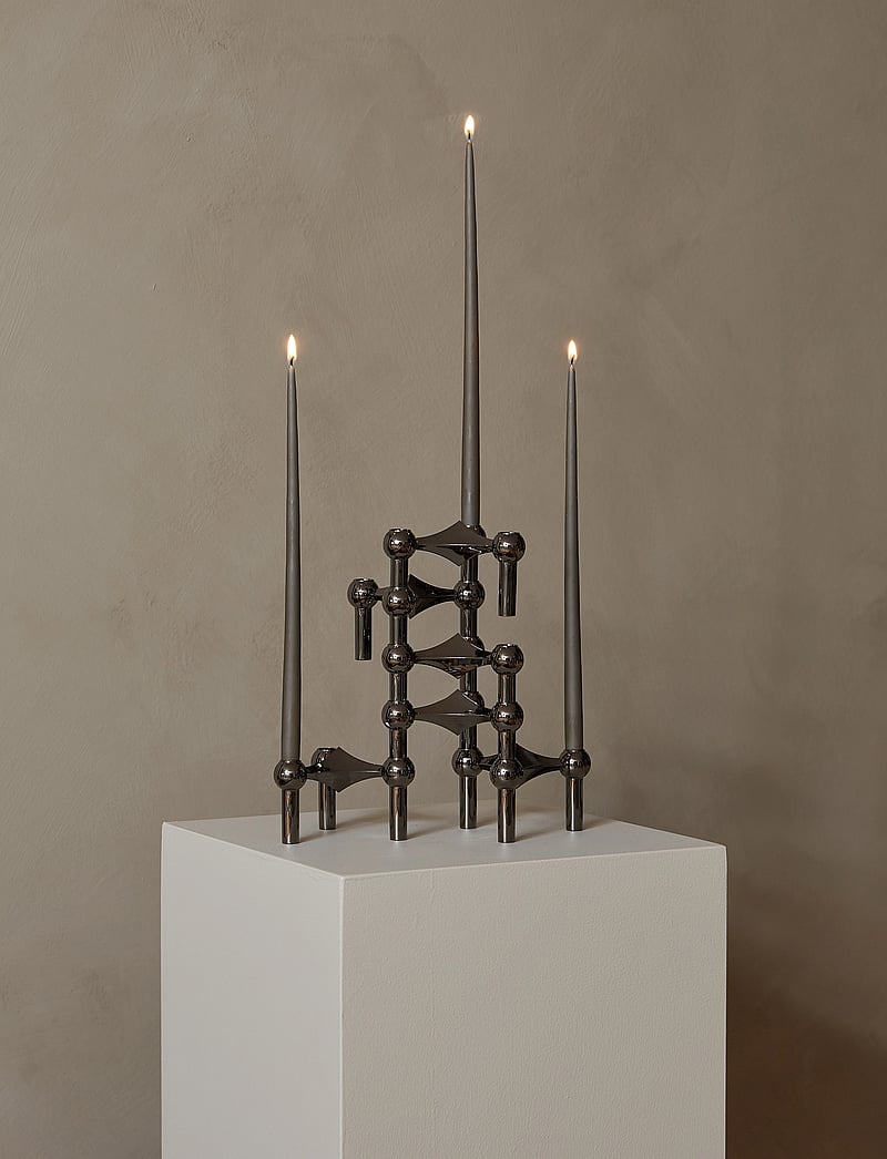 STOFF Nagel - STOFF Nagel taper candles by Ester & Erik (box w/6 pcs) - nach preis einkaufen - taupe - 2