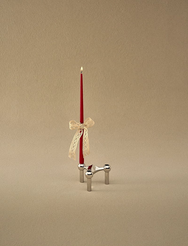 STOFF Nagel - STOFF Nagel taper candles by Ester & Erik (box w/6 pcs) - tischkerzen - red - 1