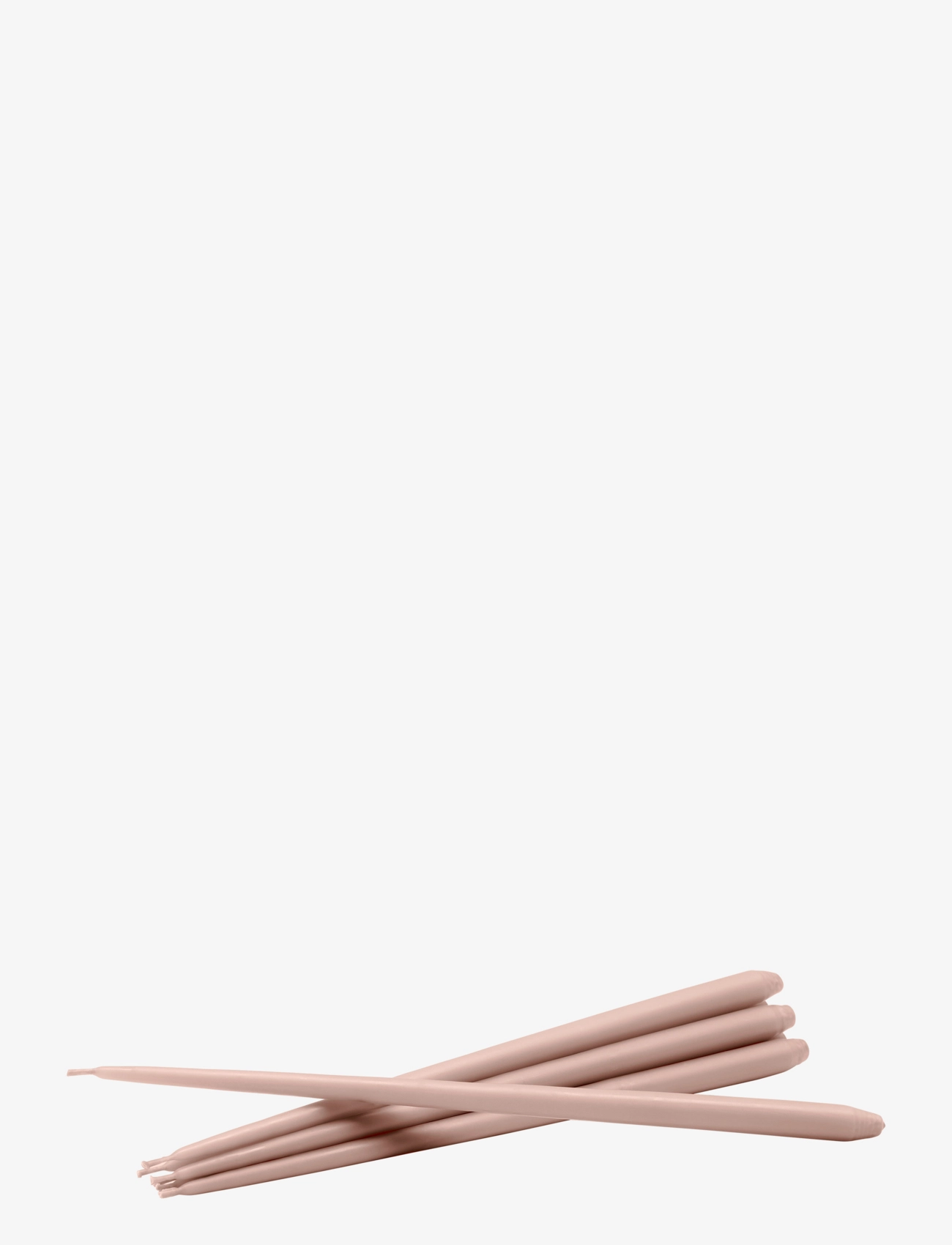 STOFF Nagel Taper Candles By Ester & Erik (Box W/6 Pcs), Søjlelys, Beige, Str: 29X1.3CM