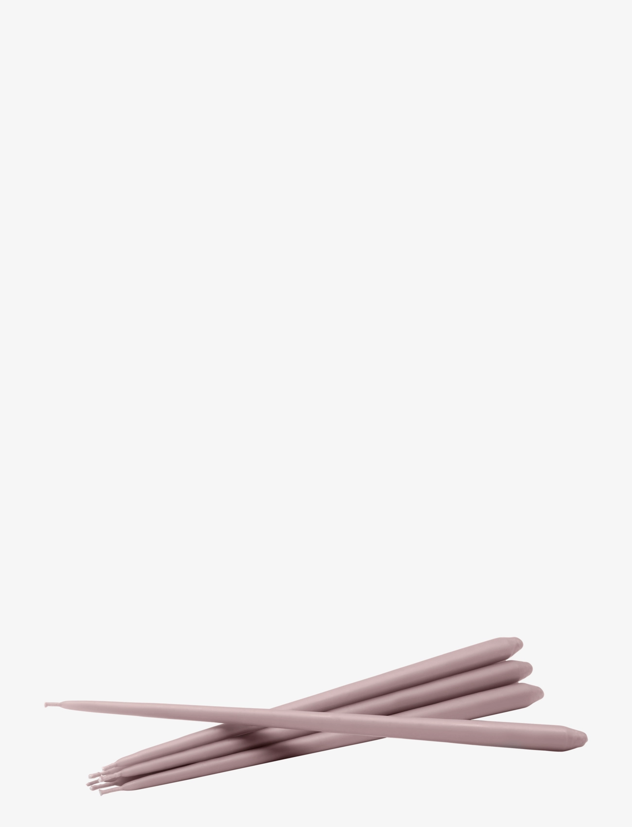 STOFF Nagel Taper Candles By Ester & Erik (Box W/6 Pcs), Søjlelys, Pink, Str: 29X1.3CM