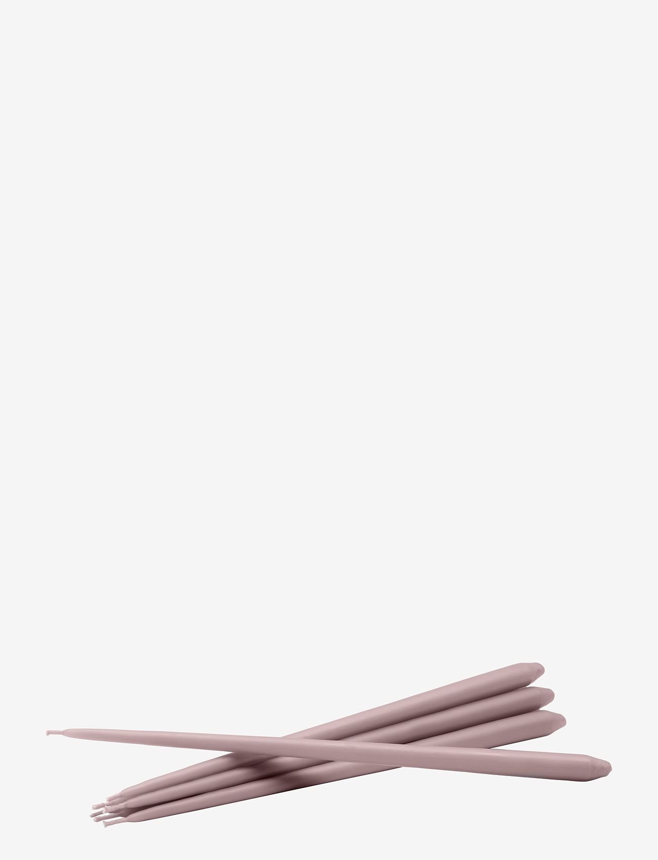 STOFF Nagel - STOFF Nagel taper candles by Ester & Erik (box w/6 pcs) - pikad küünlad - soft rose - 0