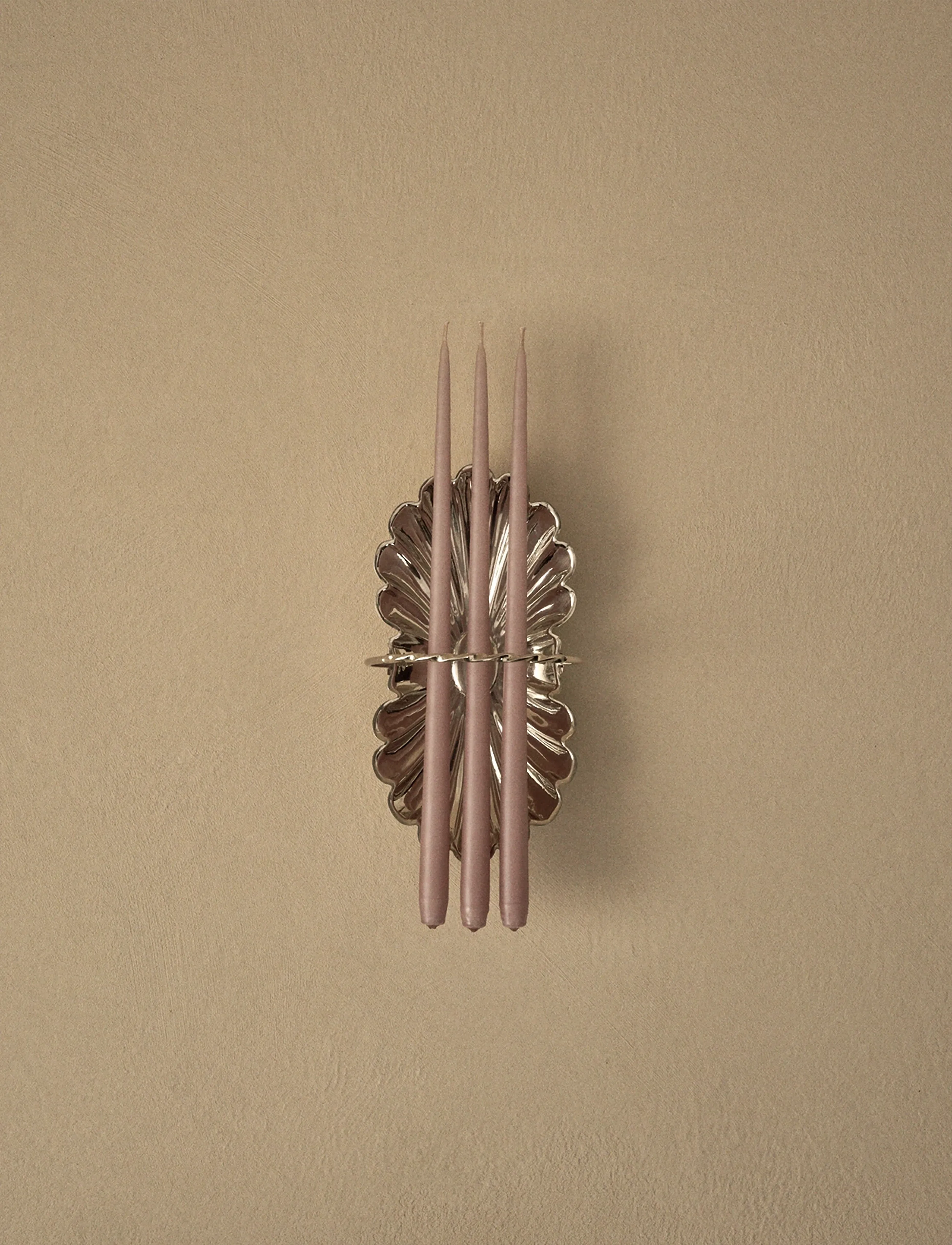 STOFF Nagel Stoff Nagel Taper Candles By Ester & Erik (Box W/6 Pcs), 29X1.3 cm, Pink, Stearinlys > Søjlelys, Unisex