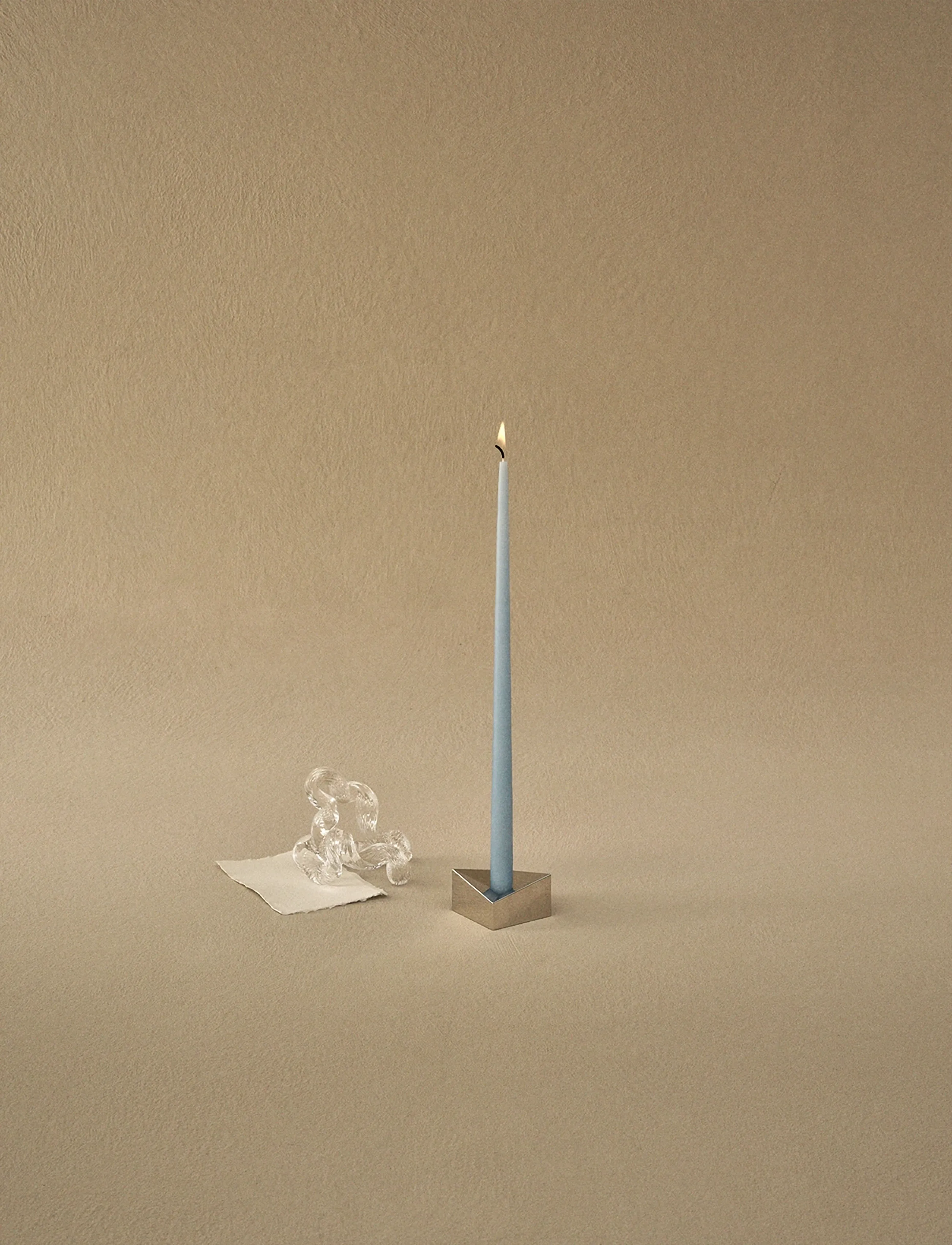 STOFF Nagel Taper Candles By Ester & Erik (Box W/6 Pcs), 29X1.3 cm, Candles, Blau - Pillar Homeware