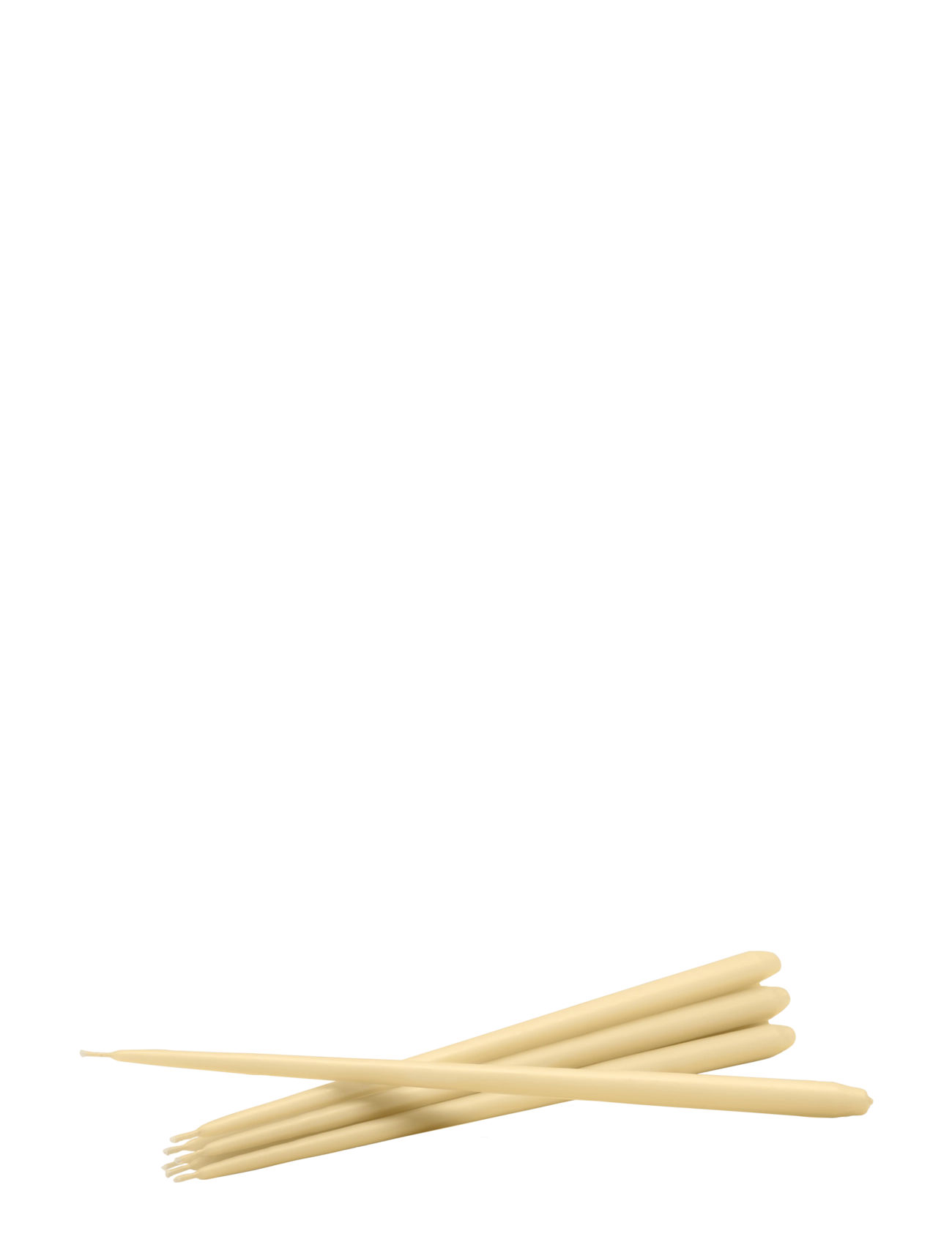STOFF Nagel Taper Candles By Ester & Erik (Box W/6 Pcs) Ginger, Fyrfadslys, Gul, Str: 29X 1.3CM