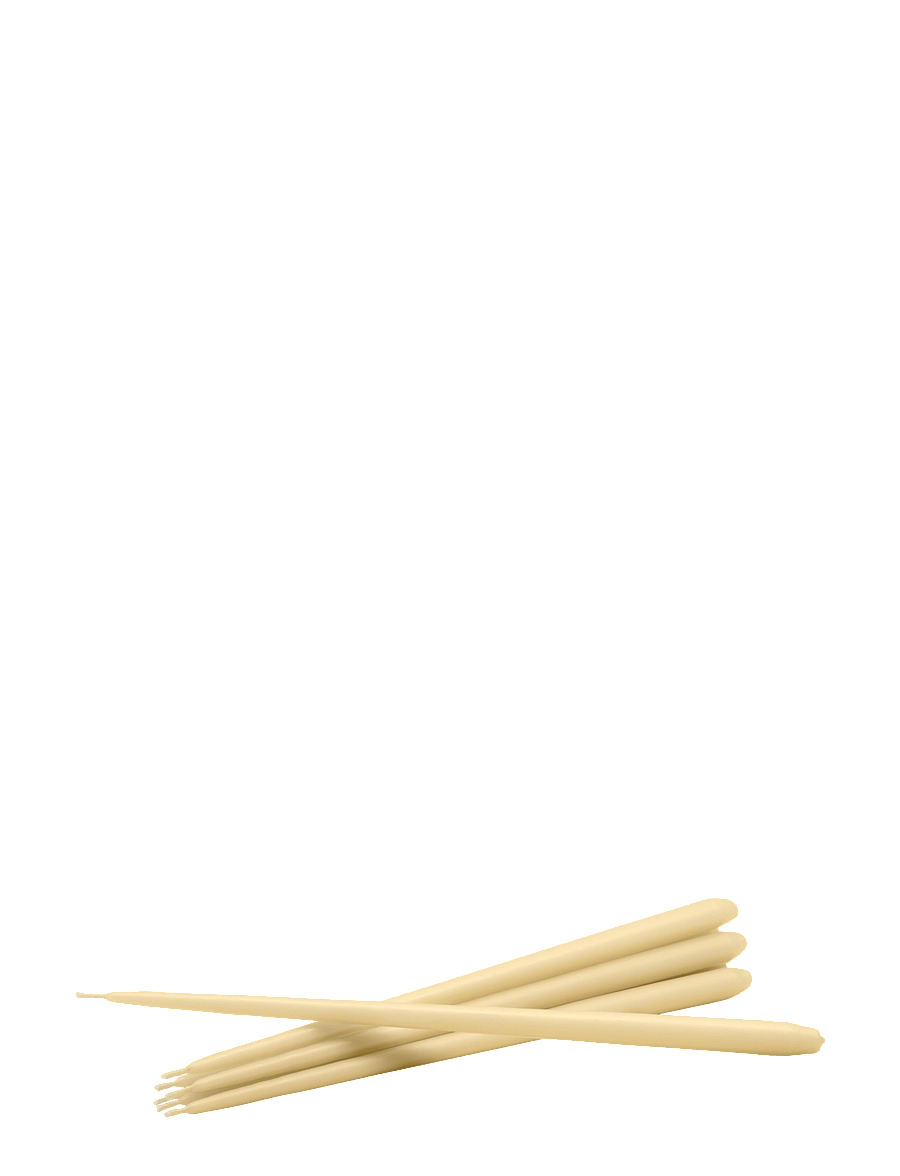 STOFF Nagel - STOFF Nagel taper candles by ester & erik (box w/6 pcs) - ginger - teelichter - ginger - 1