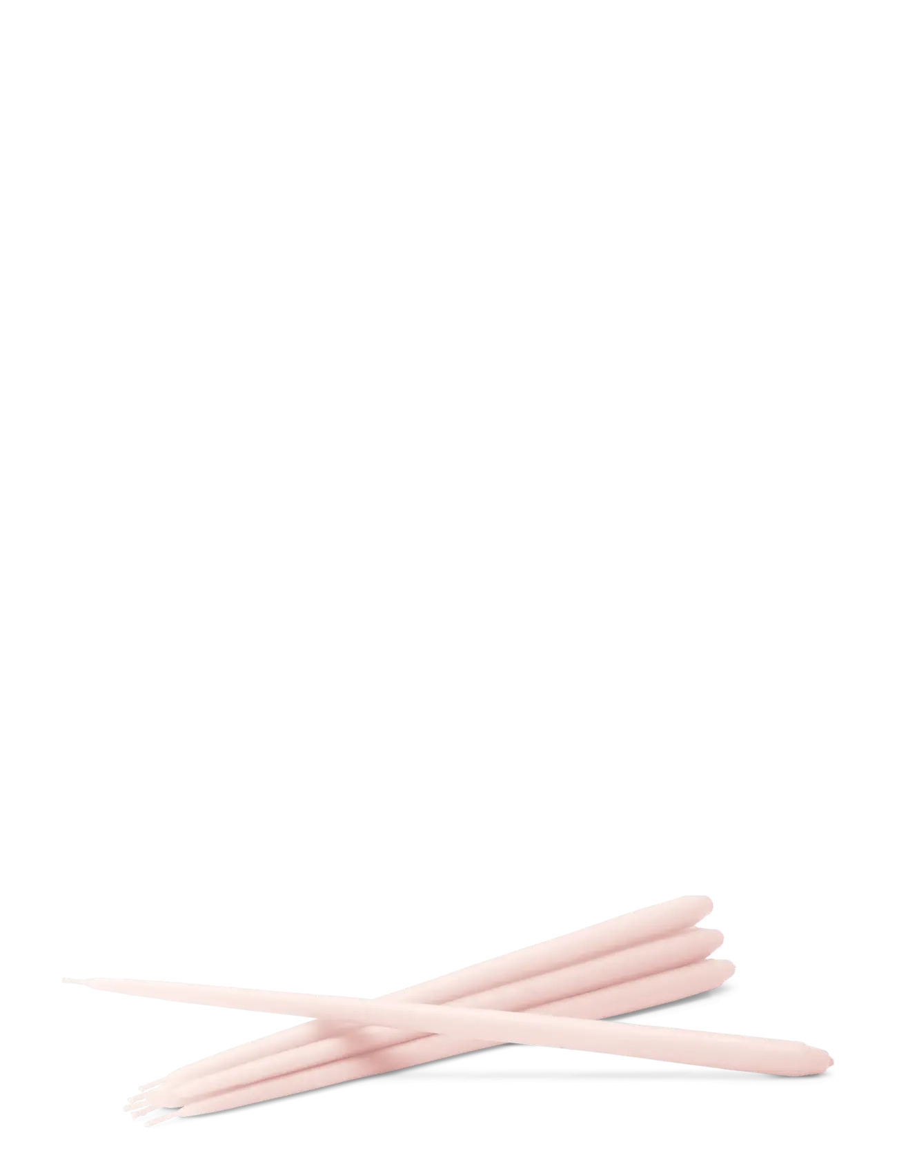 STOFF Nagel Taper Candles By Ester & Erik (Box W/6 Pcs), Søjlelys, Pink, Str: 29X1.3CM
