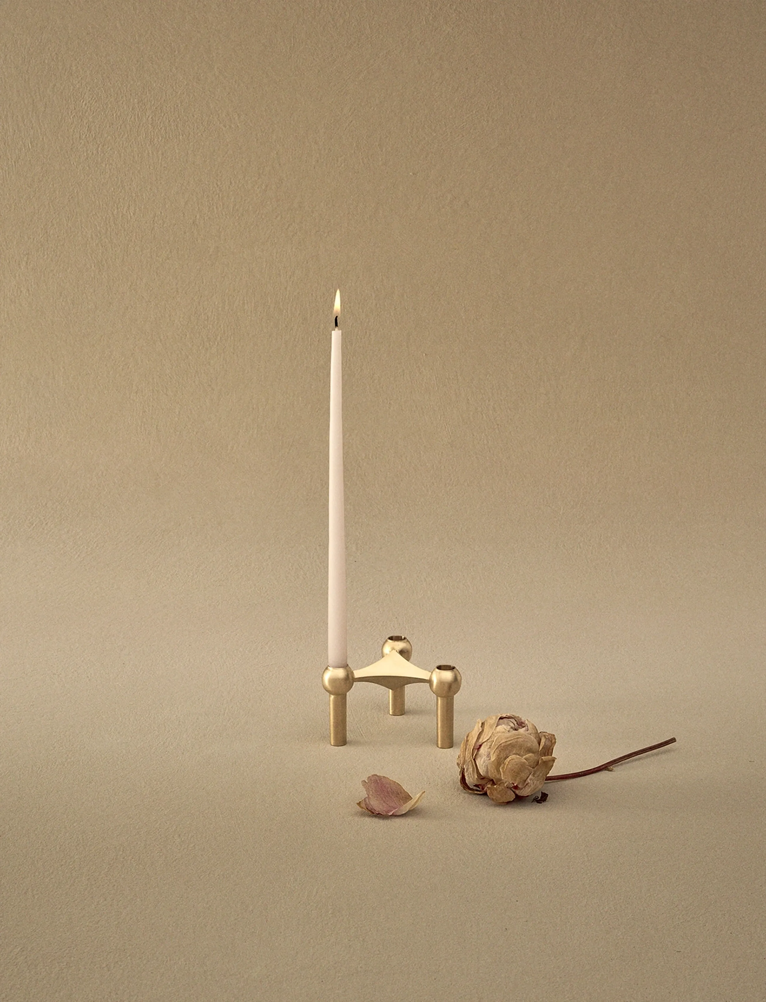 STOFF Nagel Stoff Nagel Taper Candles By Ester & Erik (Box W/6 Pcs), 29X1.3 cm, Pink, Stearinlys > Søjlelys, Unisex