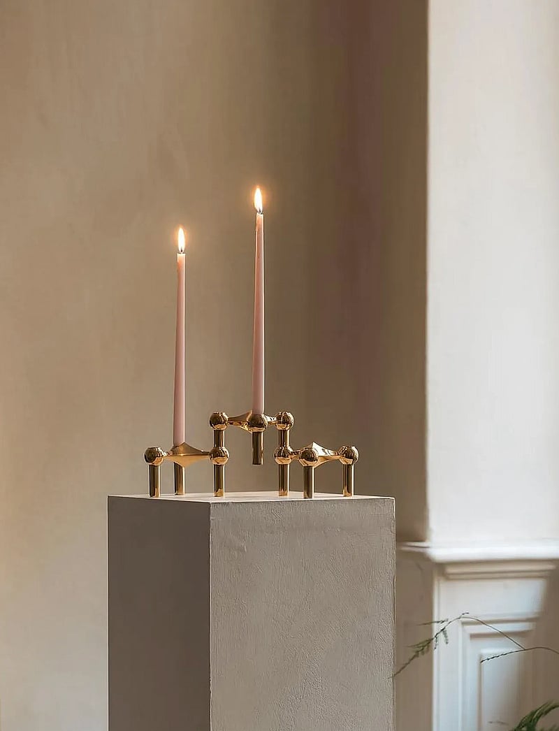STOFF Nagel - STOFF Nagel taper candles by Ester & Erik (box w/6 pcs) - pikad küünlad - mellow pink - 2
