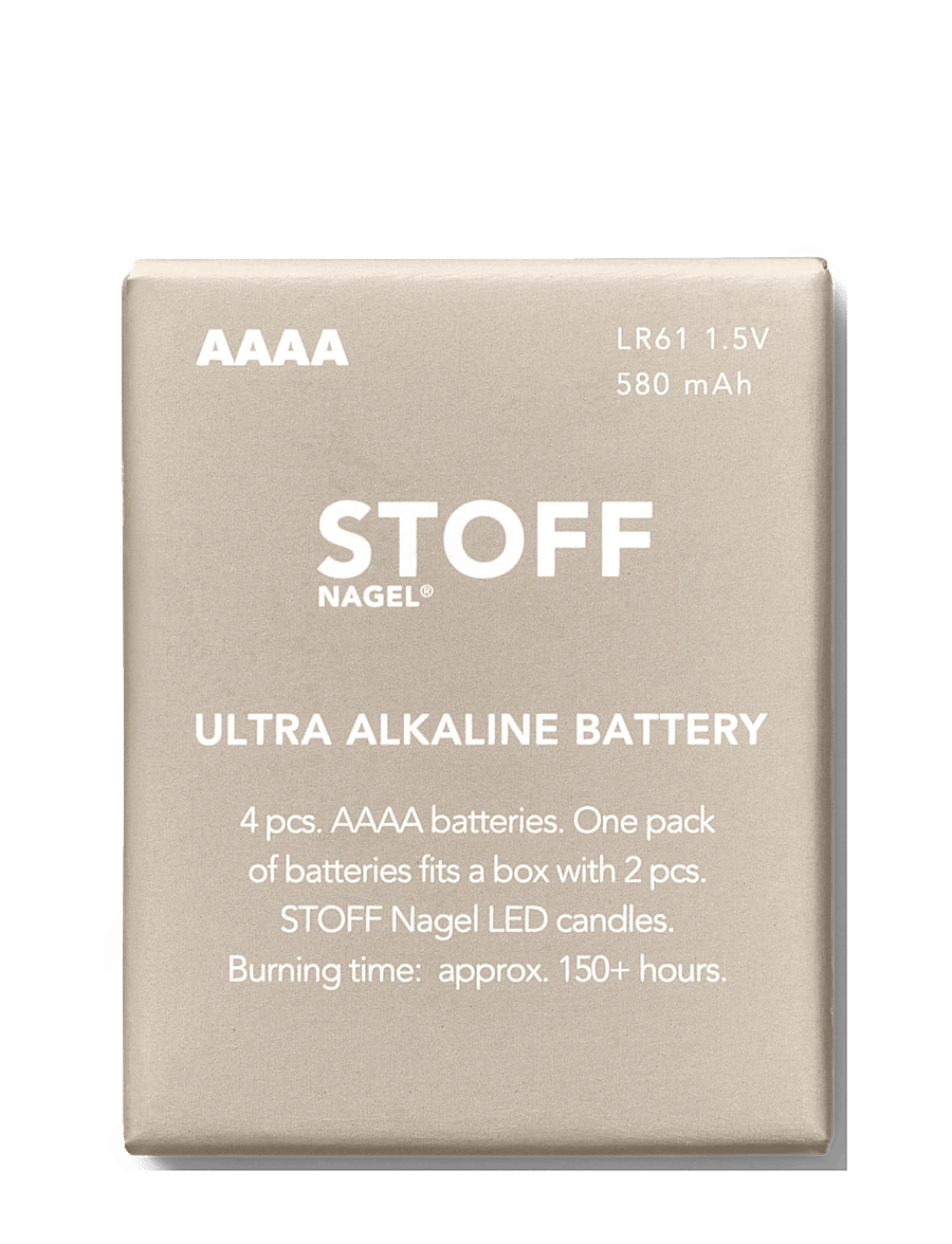 STOFF Nagel - STOFF Nagel AAAA Battery, 4 pack - valentinstaggeschenke - grey - 1