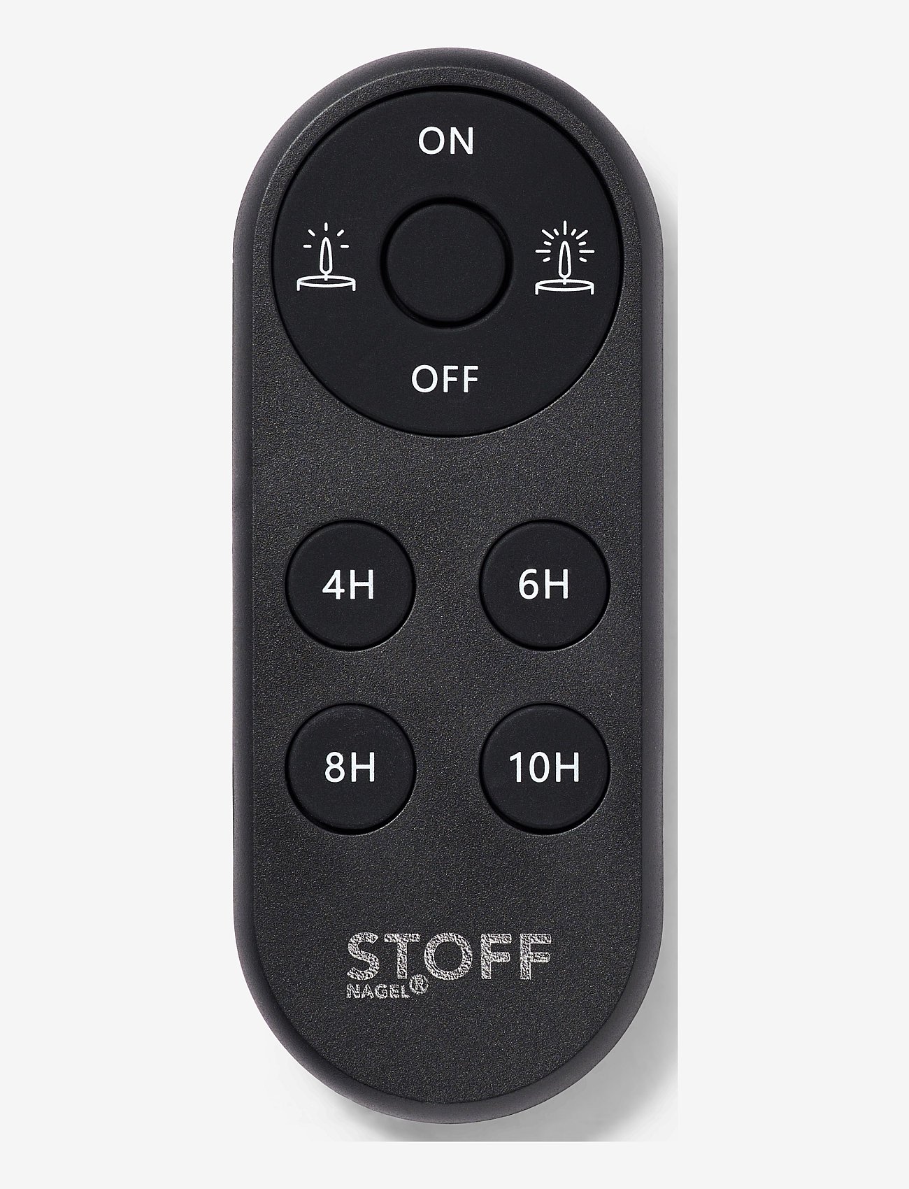 STOFF Nagel Stoff Nagel Remote Control - Black - 10X 4X 0.9CM