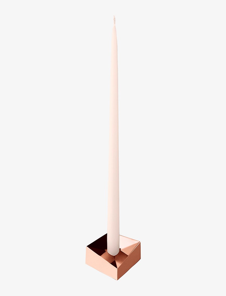 STOFF Nagel - Reflect candle holder - kerzenständer - rose gold - 1