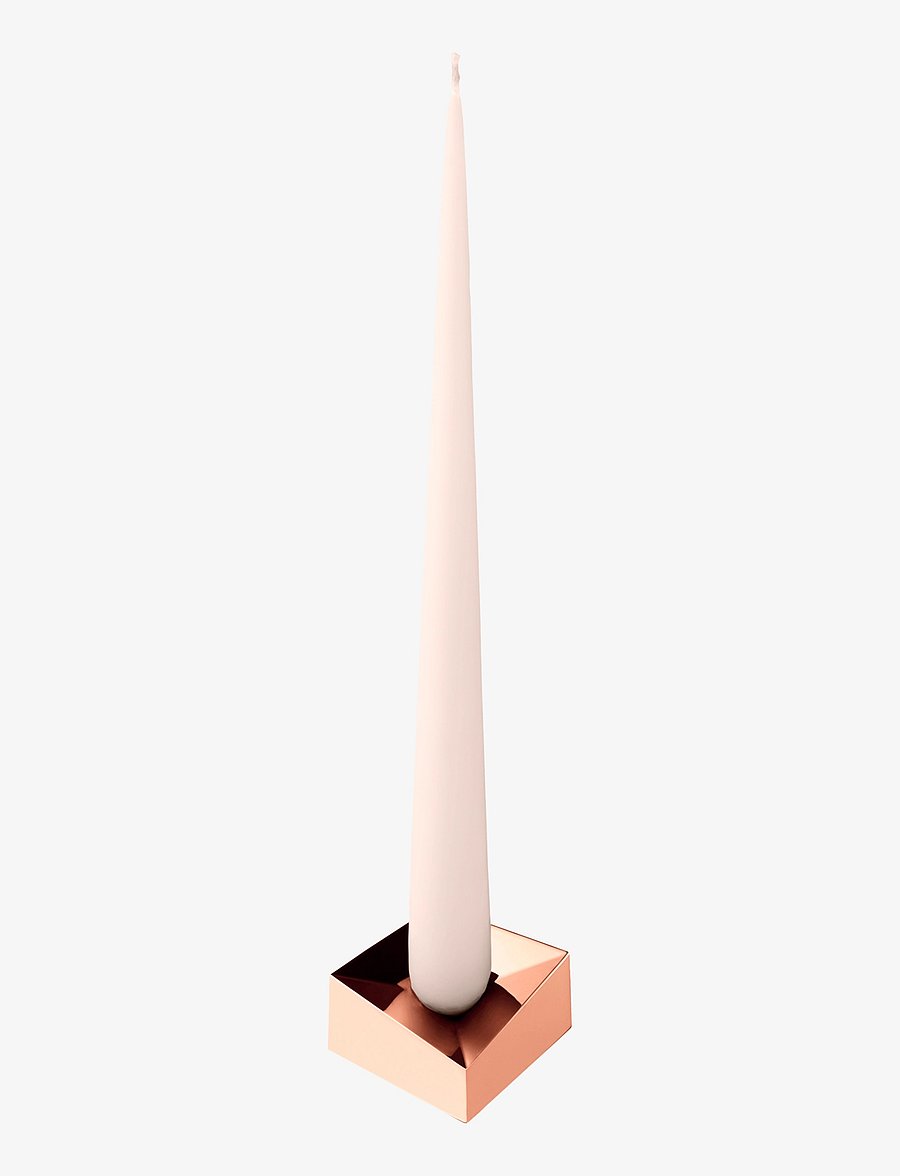 STOFF Nagel - Reflect candle holder - küünlajalad - rose gold - 1