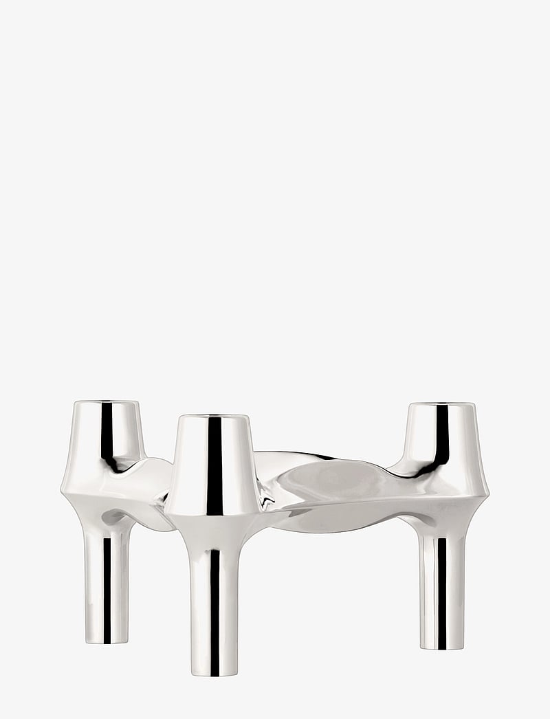 STOFF Nagel - STOFF Nagel BMF candle holder - køb efter pris - chrome - 0