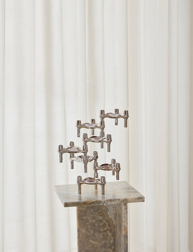 STOFF Nagel - STOFF Nagel BMF candle holder - køb efter pris - chrome - 2