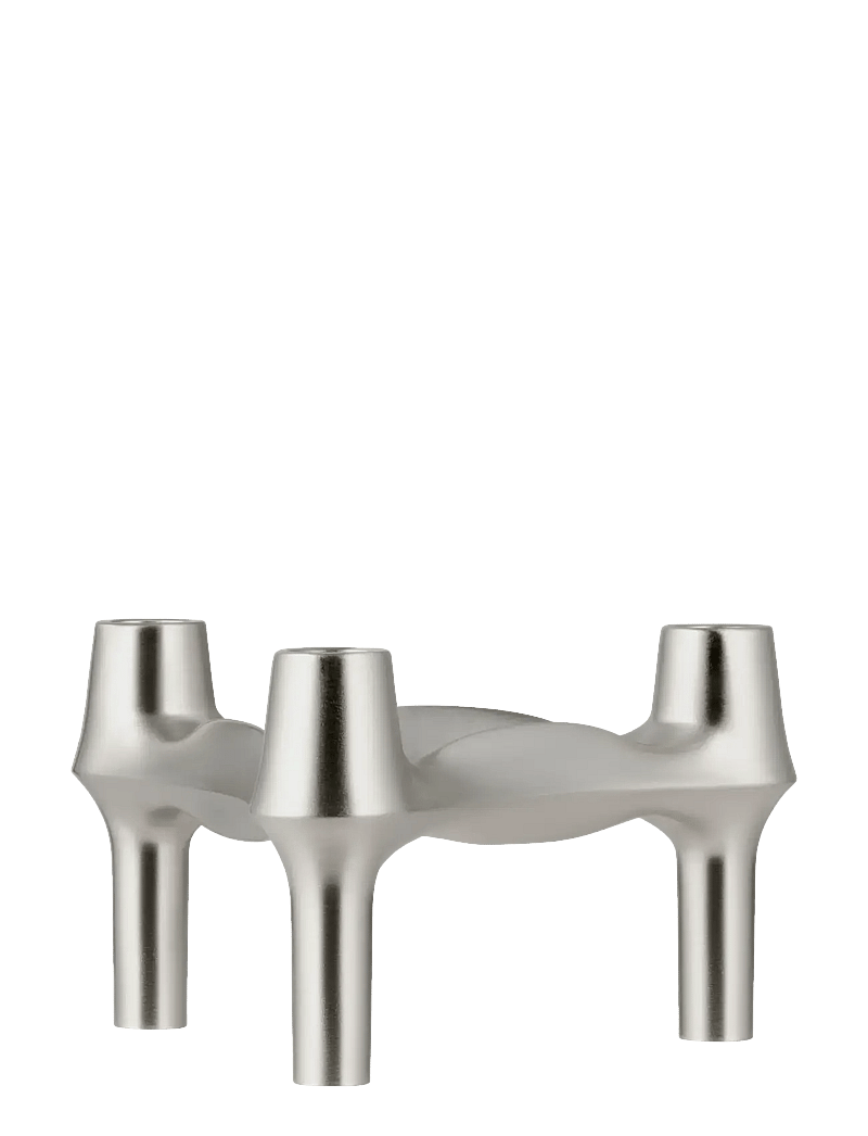 STOFF Nagel - STOFF Nagel BMF candle holder - køb efter pris - brushed chrome - 0