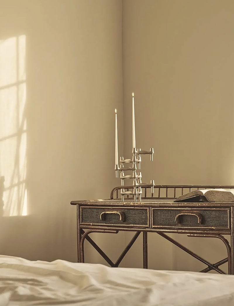 STOFF Nagel - STOFF Nagel BMF candle holder - køb efter pris - brushed chrome - 1