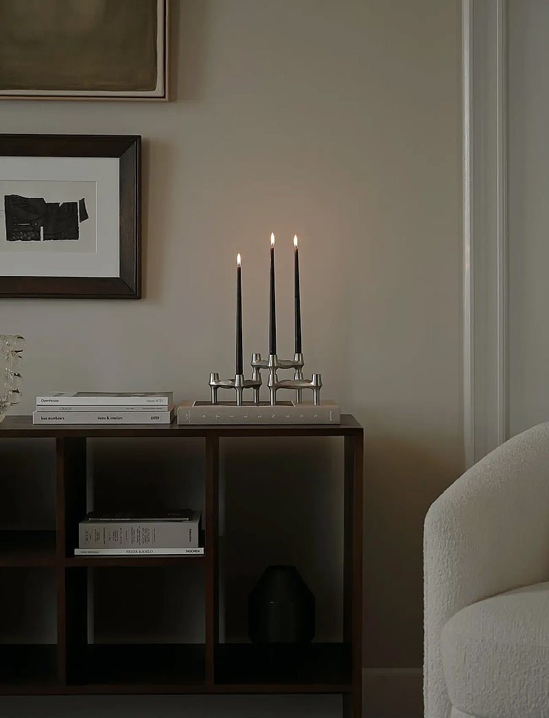 STOFF Nagel - STOFF Nagel BMF candle holder - køb efter pris - brushed chrome - 2