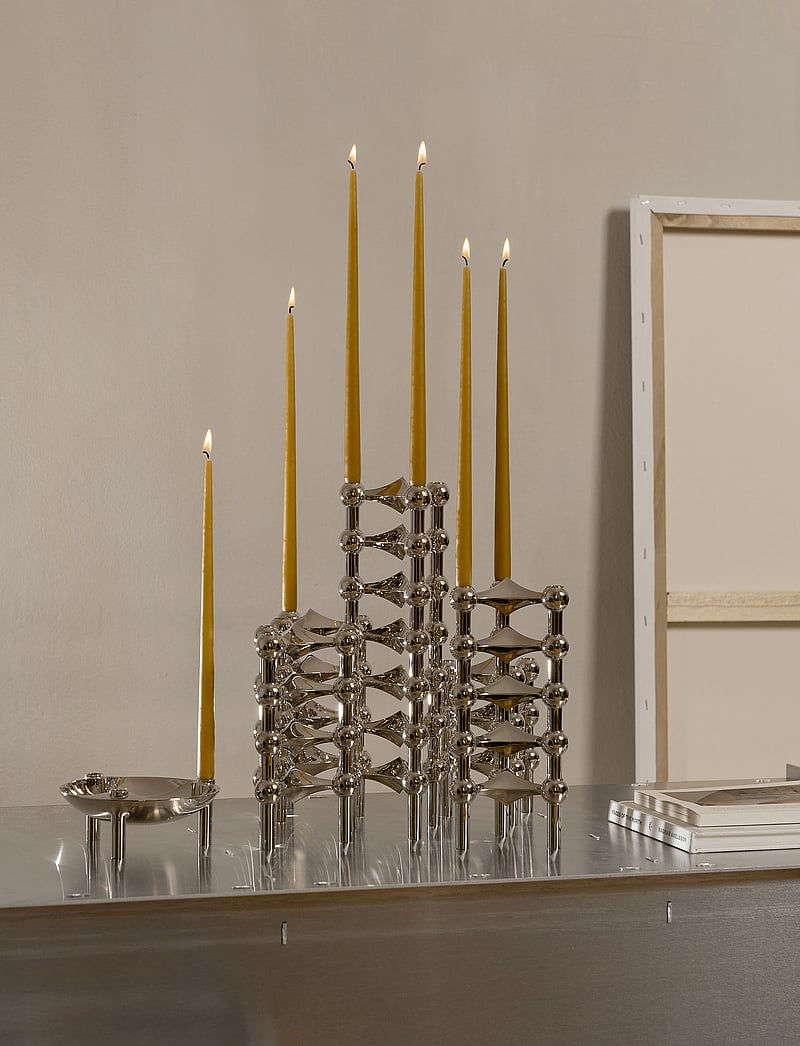 STOFF Nagel - STOFF Nagel candle holder - køb efter pris - chrome - 2