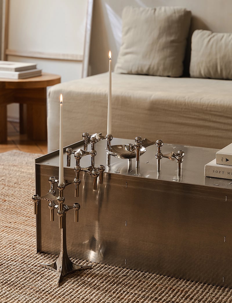 STOFF Nagel - STOFF Nagel candle holder - køb efter pris - chrome - 3