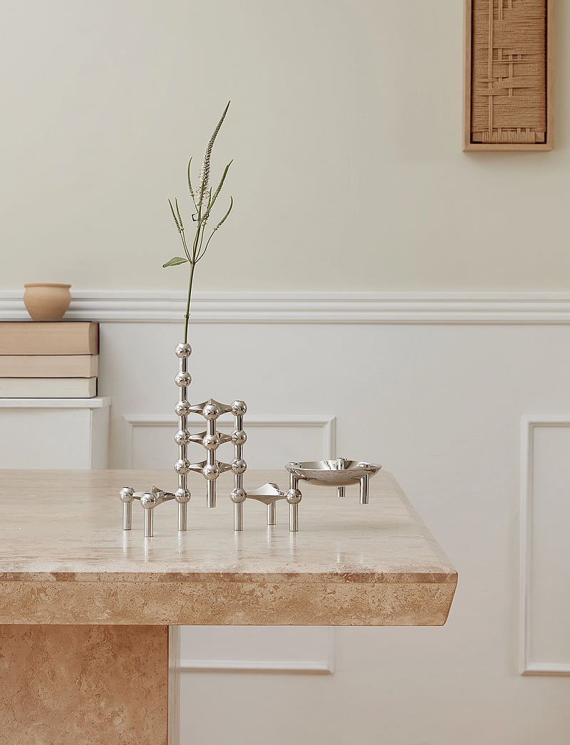 STOFF Nagel - STOFF Nagel candle holder - køb efter pris - chrome - 5