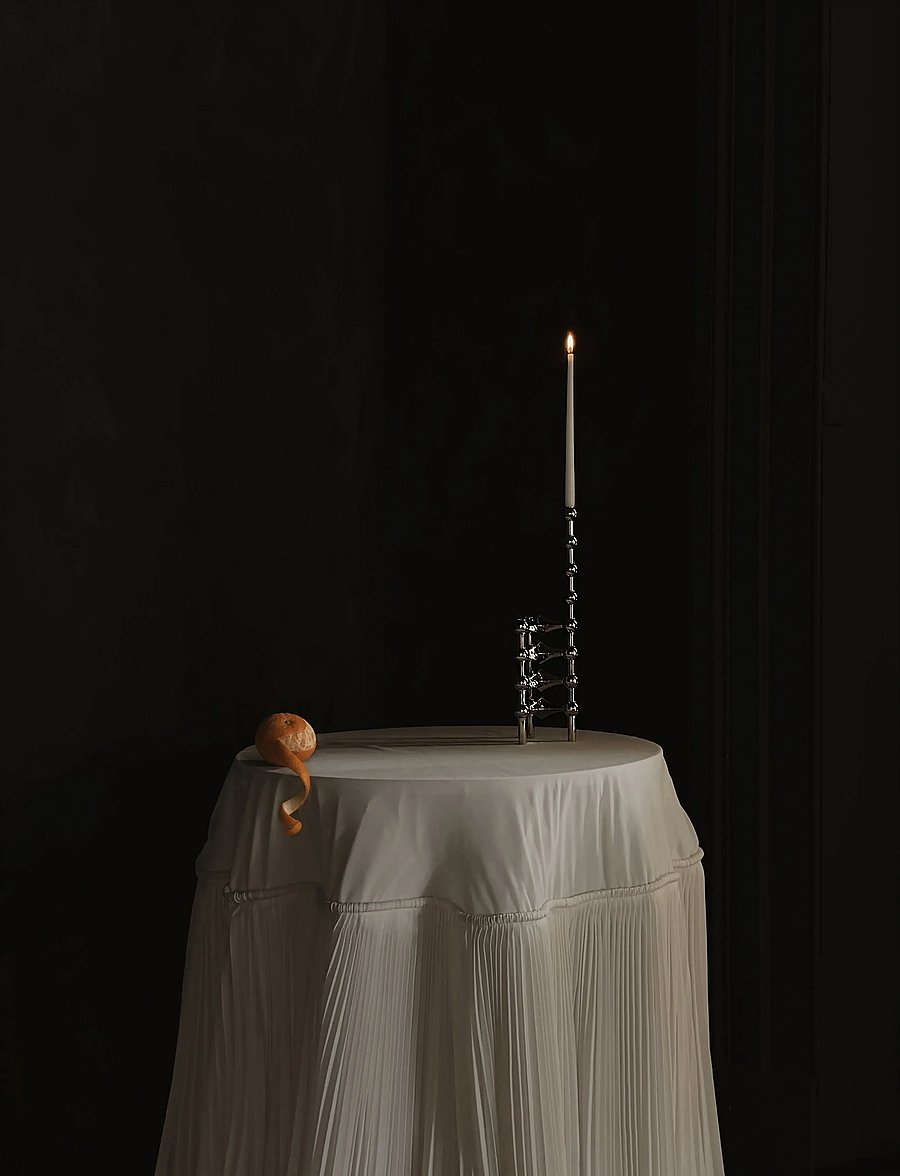 STOFF Nagel - STOFF Nagel candle holder - nach preis einkaufen - chrome - 5