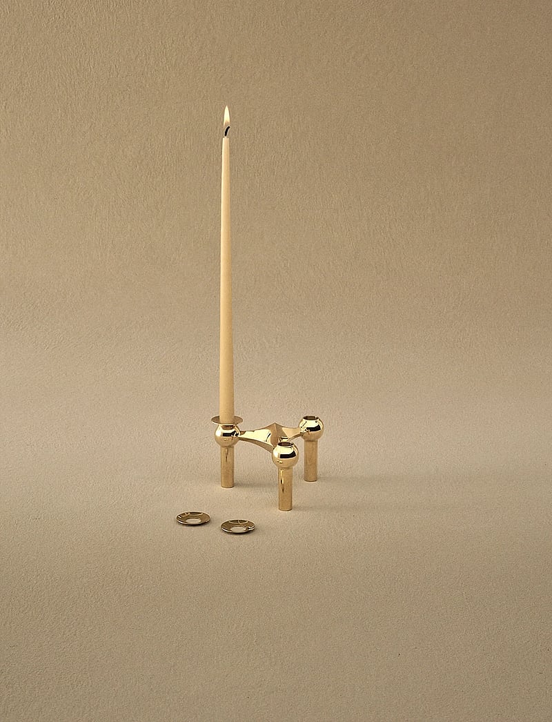 STOFF Nagel - STOFF Nagel candle holder - köp efter pris - brass - 1