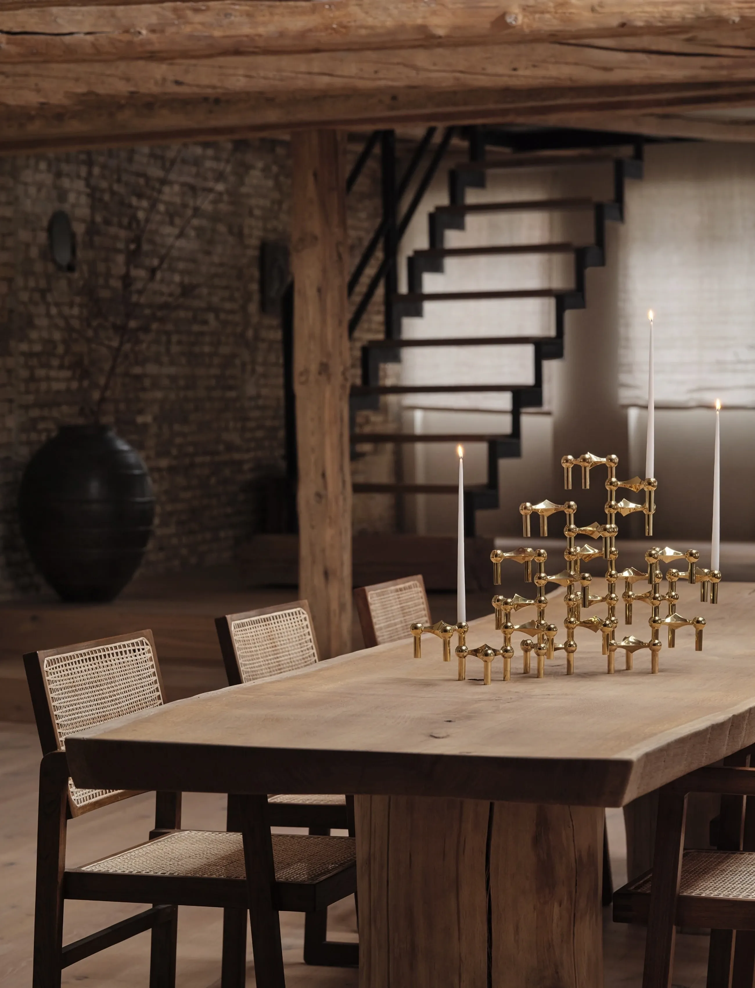 STOFF Nagel - STOFF Nagel candle holder - nach preis einkaufen - brass - 2