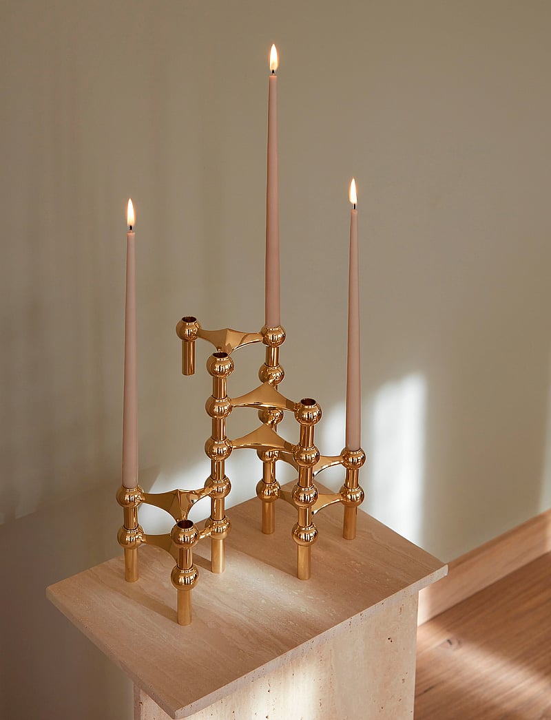 STOFF Nagel - STOFF Nagel candle holder - nach preis einkaufen - brass - 3