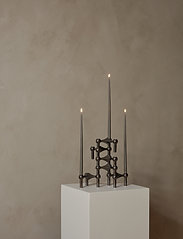 STOFF Nagel - STOFF Nagel candle holder - køb efter pris - black chrome - 2