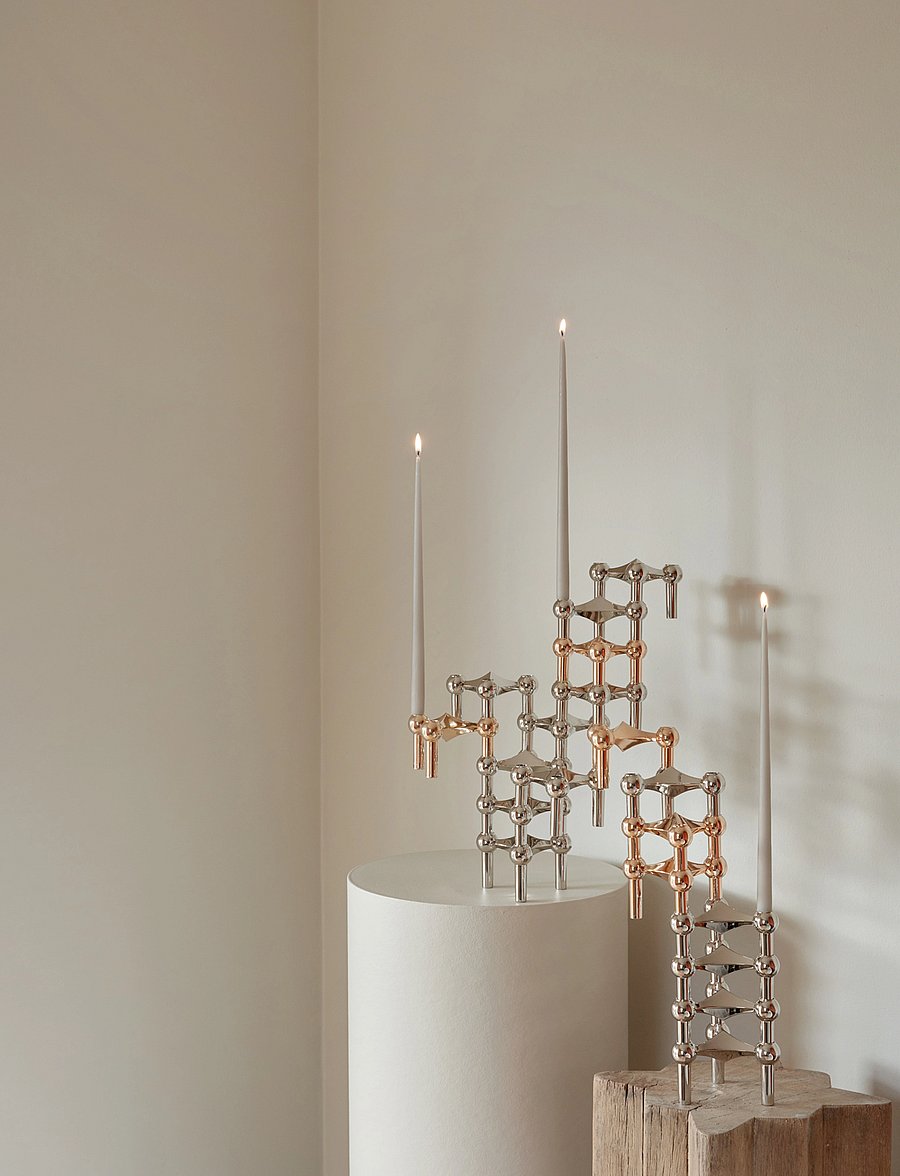 STOFF Nagel - STOFF Nagel candle holder - nach preis einkaufen - rose gold - 0