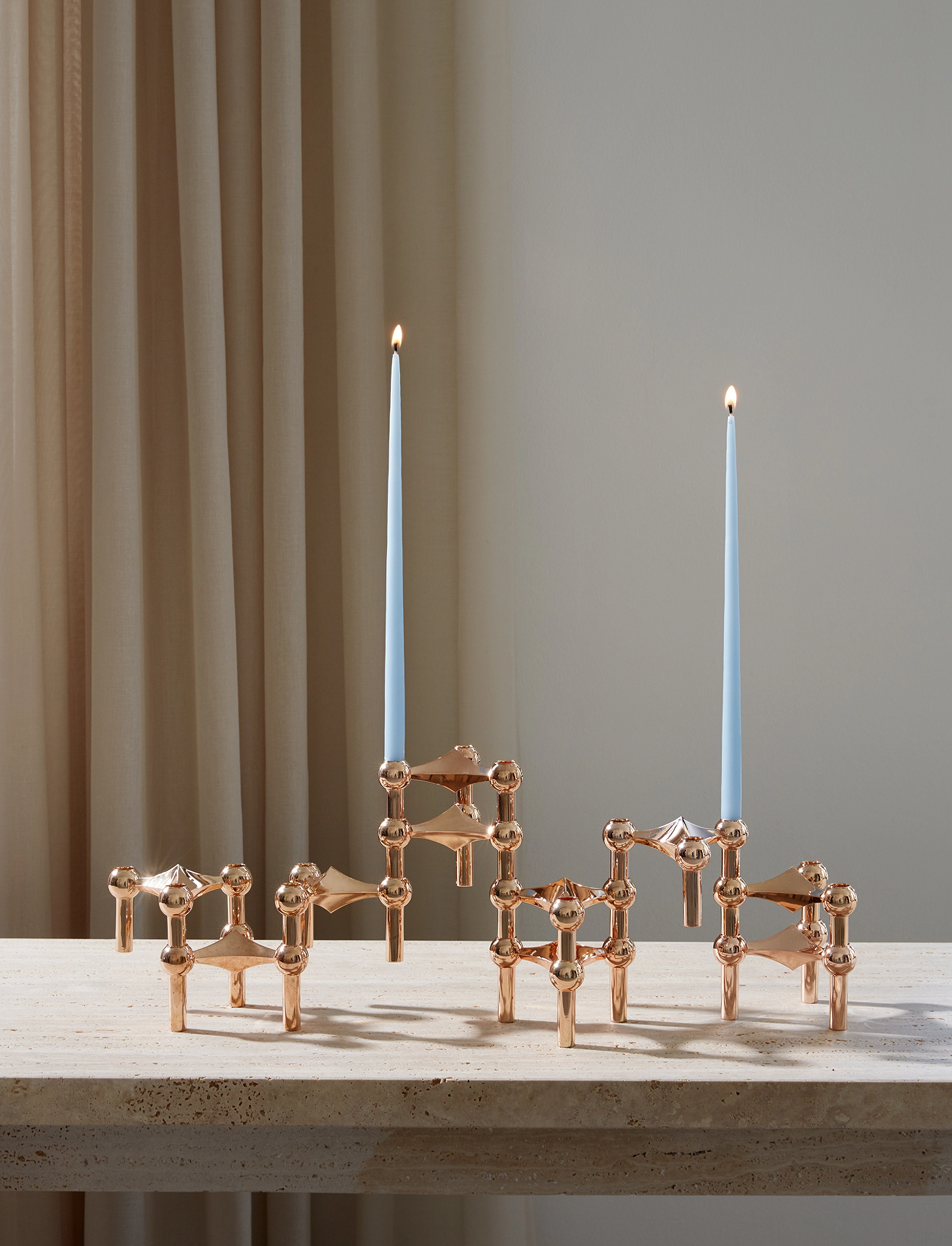 STOFF Nagel - STOFF Nagel candle holder - nach preis einkaufen - rose gold - 2