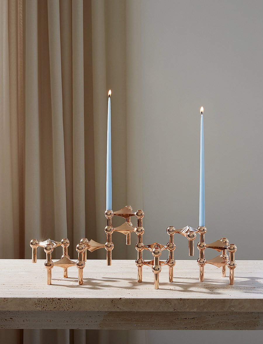 STOFF Nagel - STOFF Nagel candle holder - nach preis einkaufen - rose gold - 2