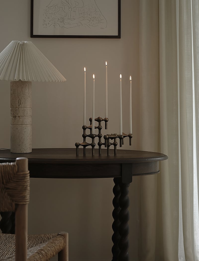 STOFF Nagel - STOFF Nagel candle holder - nach preis einkaufen - bronzed brass - 3