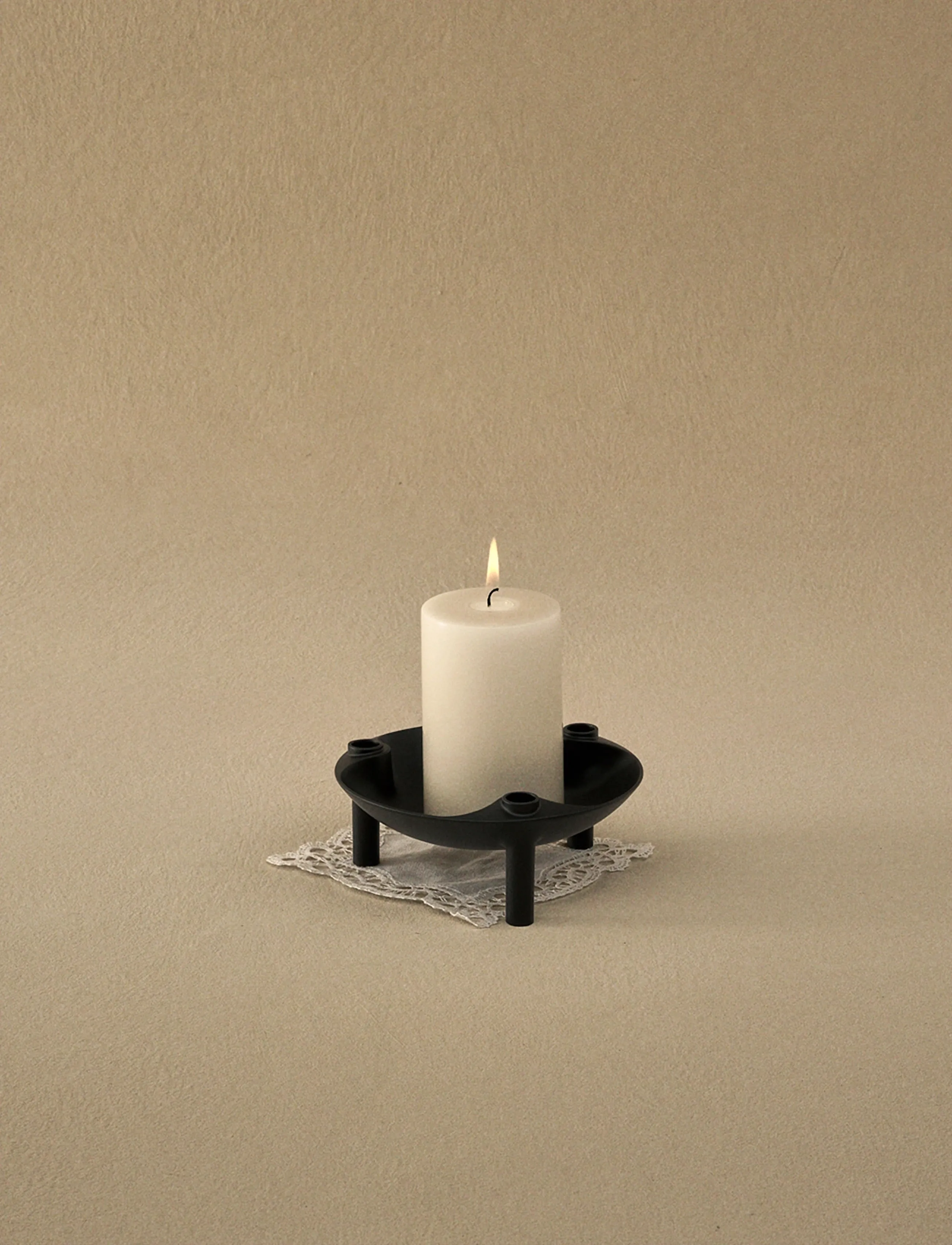 STOFF Nagel Bowl, Ø13.8, Decoration, Schwarz - Decorative Platters, Homeware