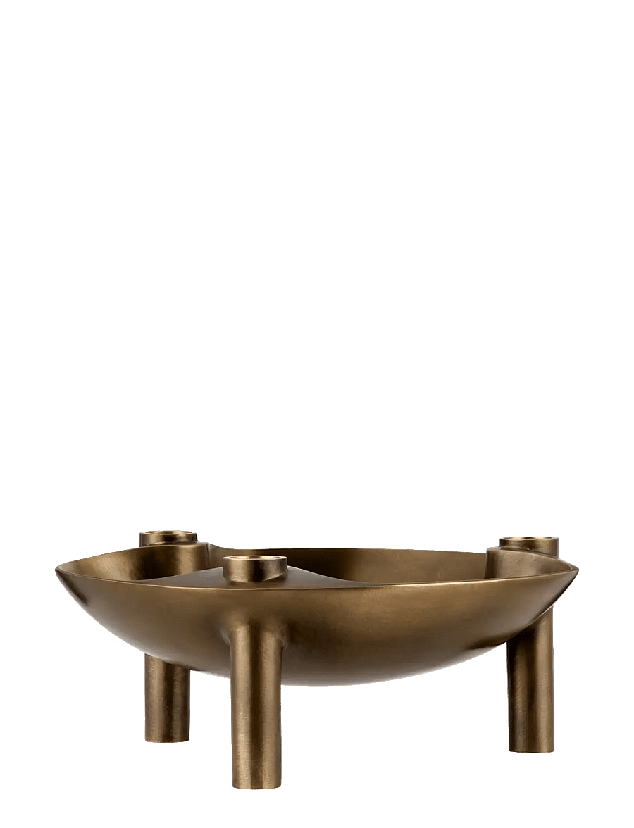 STOFF Nagel - STOFF Nagel bowl - bronzed brass - valentinstaggeschenke - bronzed brass - 1
