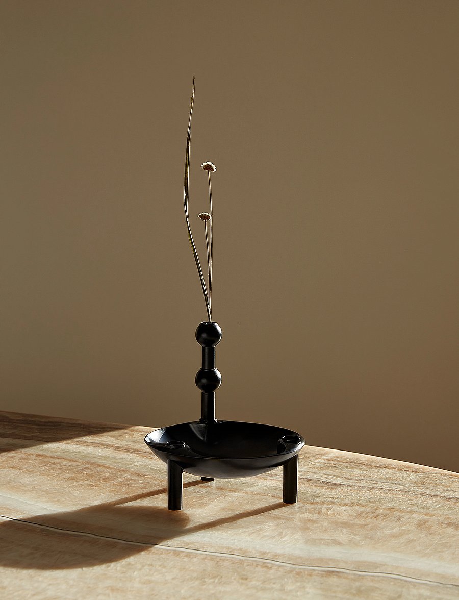 STOFF Nagel - STOFF Nagel vase - sõbrapäeva kingitused - black - 4