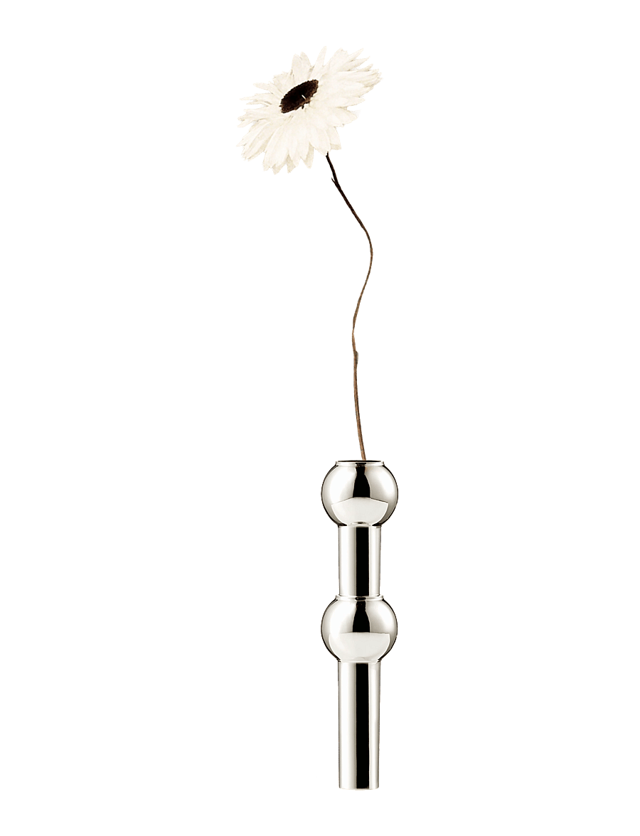 STOFF Nagel - STOFF Nagel vase - valentinstaggeschenke - chrome - 1