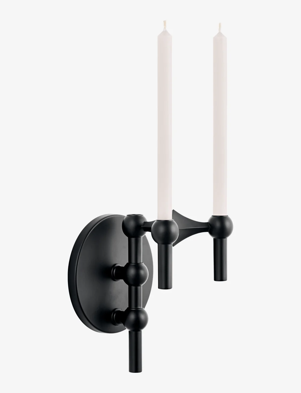 STOFF Nagel - STOFF Nagel wall hanger - black - kerzenständer - black - 1