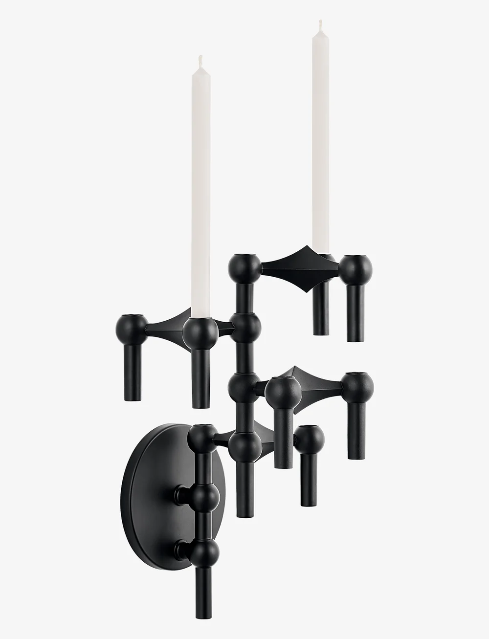STOFF Nagel - STOFF Nagel wall hanger - black - kerzenständer - black - 2