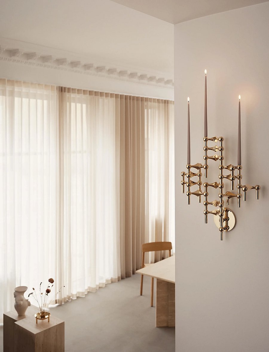 STOFF Nagel - STOFF Nagel wall hanger - solid brass - osta hinna alusel - solid brass - 4