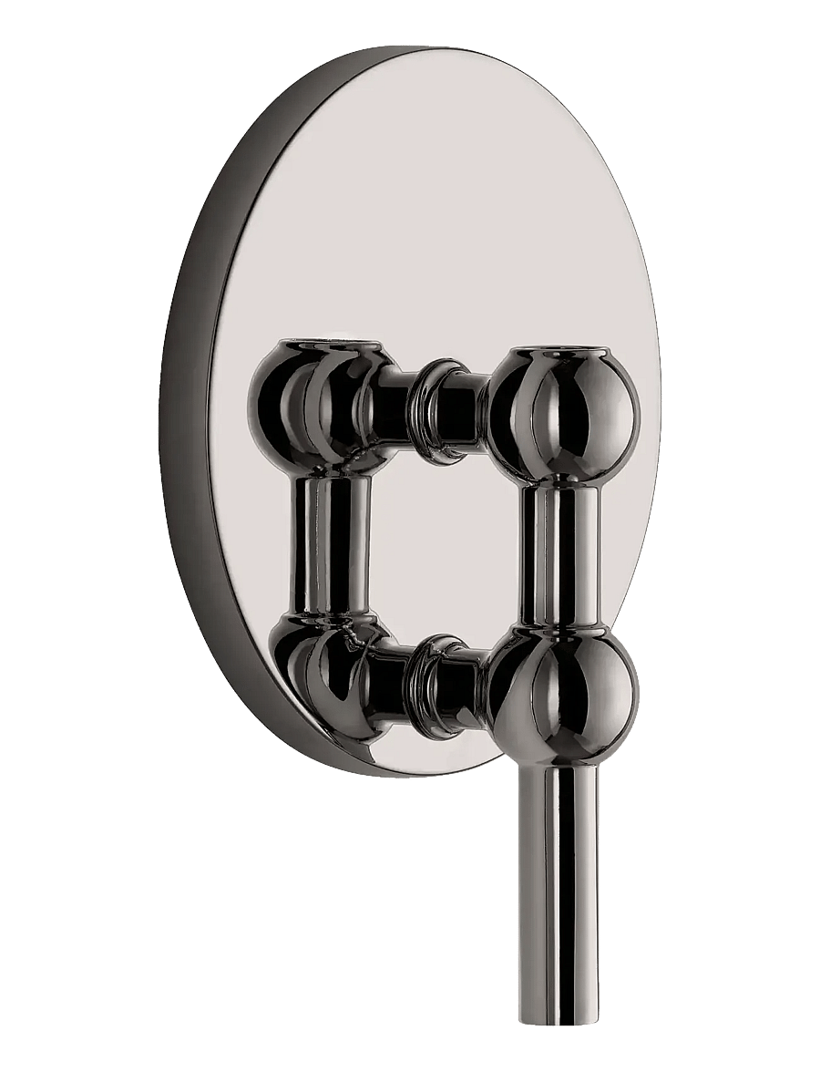 STOFF Nagel - STOFF Nagel wall hanger - black chrome - nach preis einkaufen - black chrome - 1