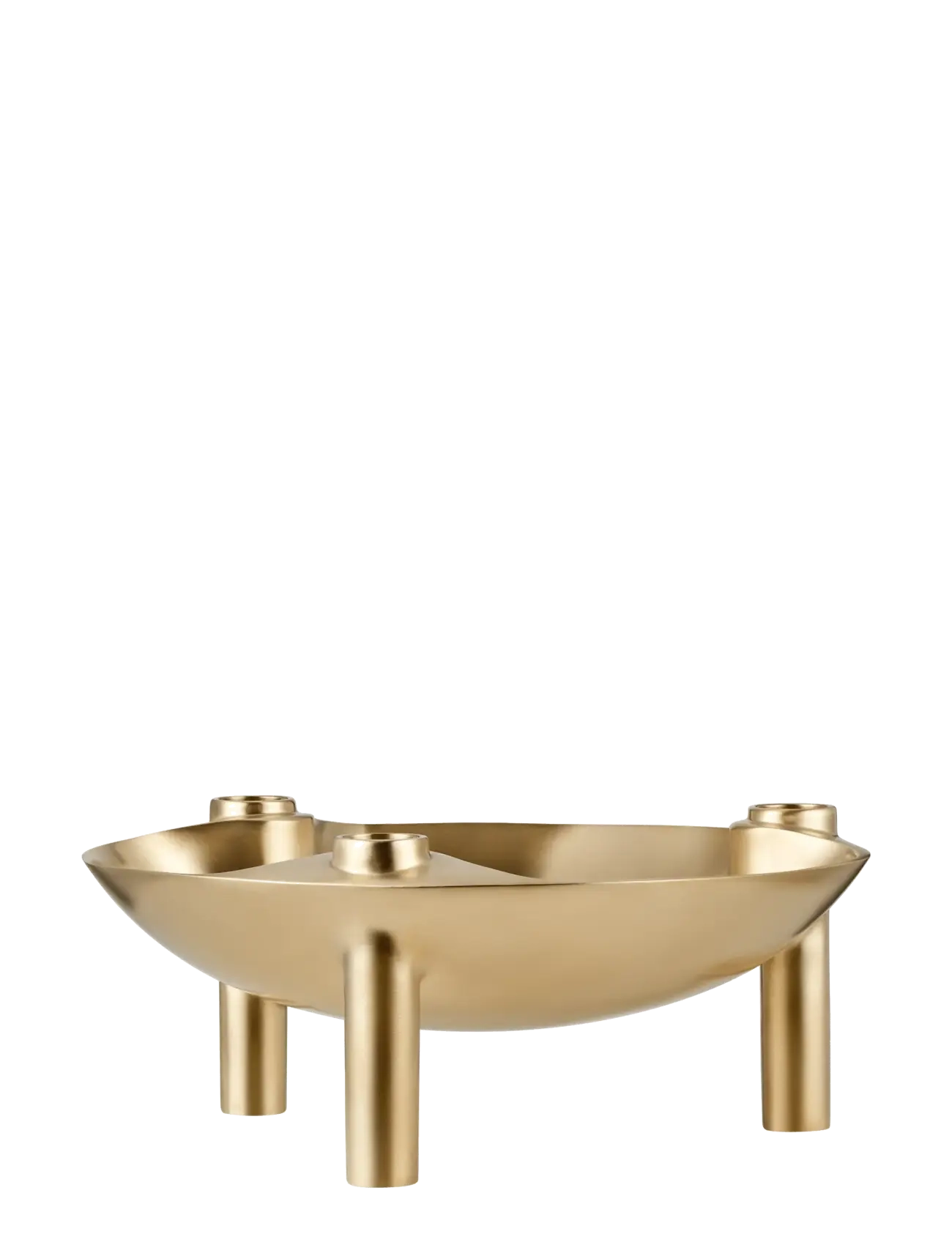STOFF Nagel STOFF Nagel bowl - brushed brass - Interior - BRUSHED BRASS / gold